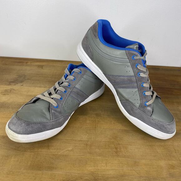 TOMMY ARMOUR Pivot Spikeless Golf Shoes Mens Sz 13 Gray / Blue Lace Up #F2062487 - Picture 2 of 10